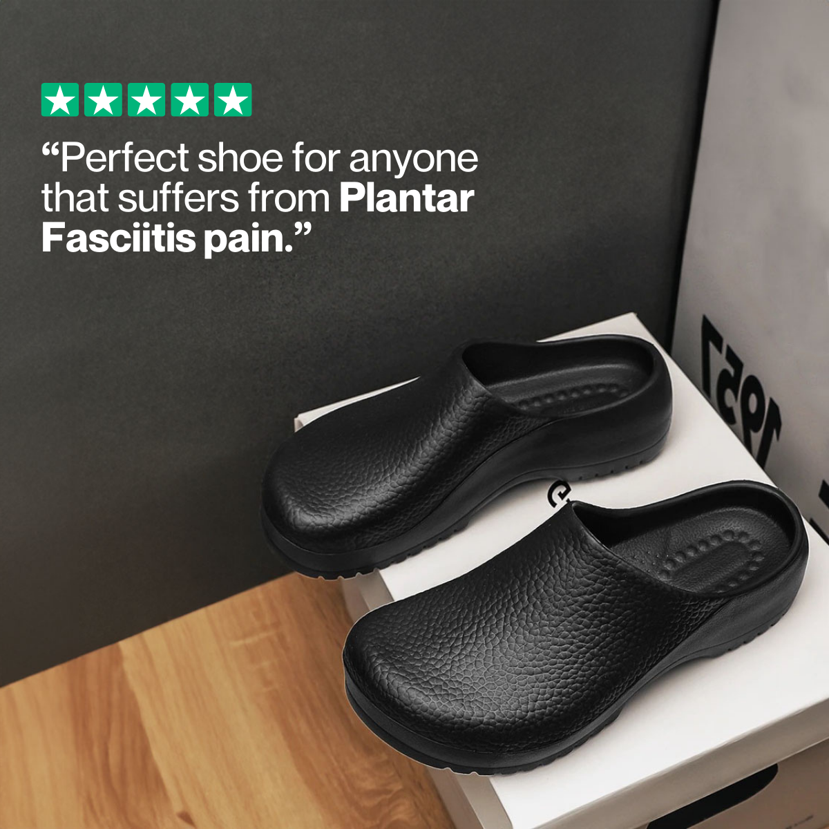 Solara - Comfortable & Supportive Non-Slip Clogs (Unisex) (BOGO)
